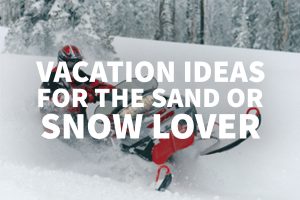 Snowmobiling is the perfect vacation for snow lovers!