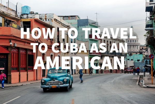 Vintage cars are a common site when you travel to Cuba as an American
