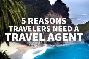 Travel agents can save you hundreds of dollars.