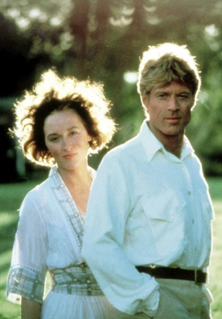 Meryl Streep and Robert Redford in "Out of Africa"