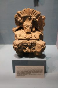 Ceramic urn from the pre-Columbian era.