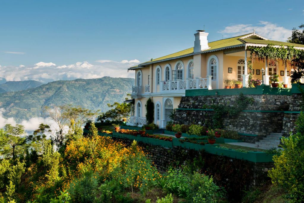 The Glenburn Tea Estate is nestled into the Himalayas, high above Darjeeling. Photo: Glenburn Tea Estate Facebook. 
