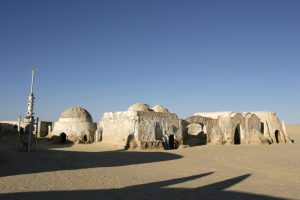 Chott el Jeri - Filming location for Luke Skywalker's homestead in Tunisia