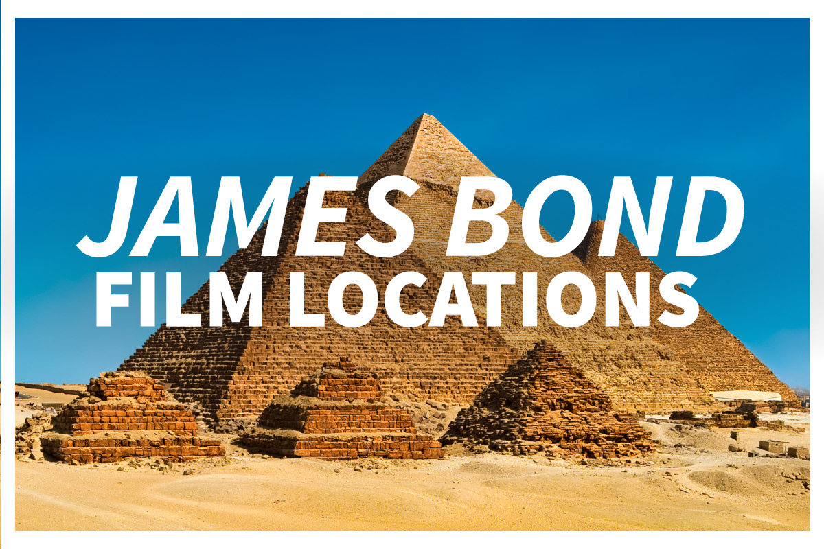 james bond travel locations