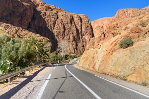 Road to Todra Gorge