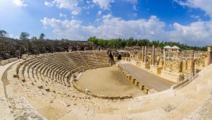 roman amphitheater in beit she'an
