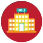 Jaya Travel Tours Services Icons hotel accommodations