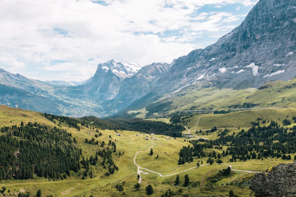 Featured in "Which Country to Visit Quiz" by Jaya Travel & Tours, this image shows the beautiful swiss alps in Switzerland.