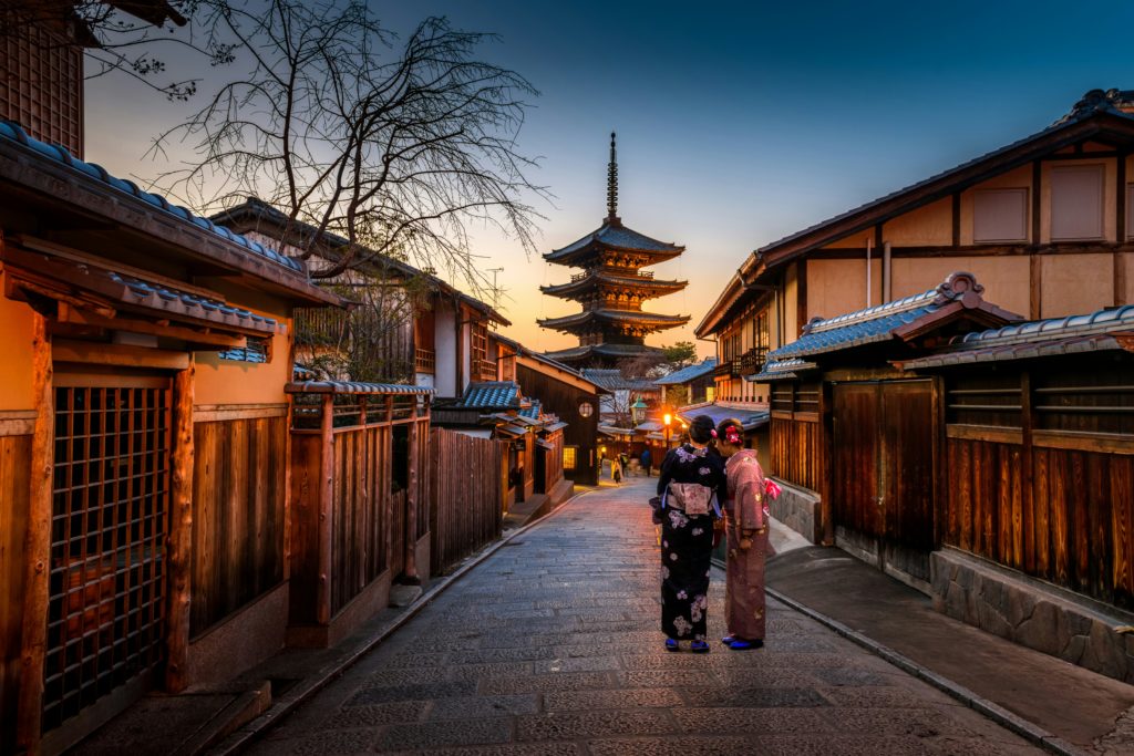 Top 5 Travel Destinations for Retirees blog- Picture of Kyoto from Jaya Travel & Tours blog