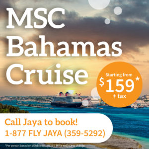 MSC Bahamas Cruise Web Banner