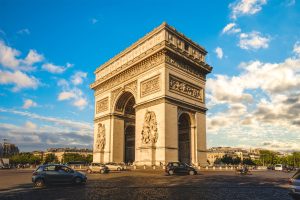 Featured in Jaya Travel's 13-day Europe tour, Grand Exclusive Europe, this image shows the Arc De Triomphe in Paris.