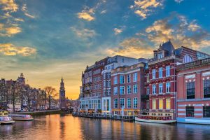 Featured in Jaya Travel's 15-day Europe tour, Grand Wonders of Europe, this image shows a Dutch village in Amsterdam.