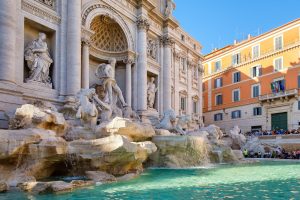 Featured in Jaya Travel's 9-day Europe tour, European Highlights, this image shows the Trevi Fountain in Rome.