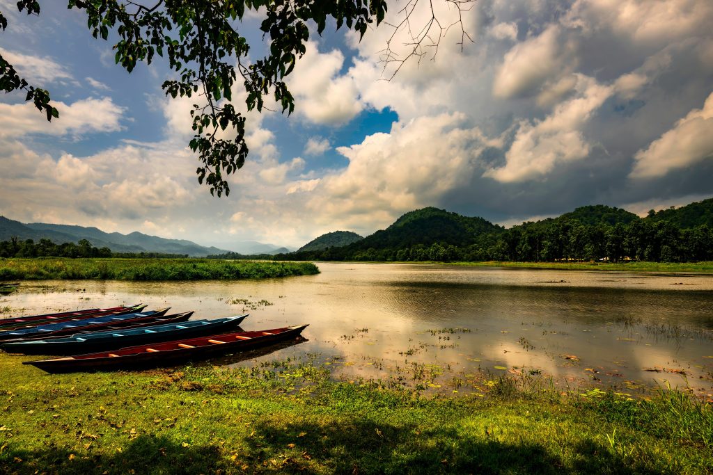 Jaya Travel & Tours blog Top 10 Destinations Stunning view of Chandubi Lake in the Kamrup district of Assam India