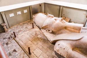 Day 2 - Statue of Ramses II Memphis- Egypt Group Tour Jaya Travel Tours