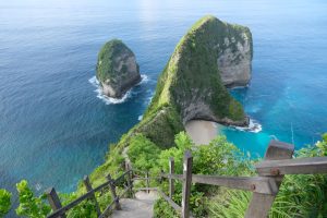 Day 3 - Kelingking Beach Nusa Penida Island - Bali Singapore and Malaysia Group Tour