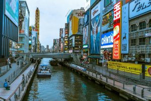 Day 9 - Dotonbori District Ebisubashi Bridge Glico Man - Osaka - Jaya Travel Tours Japan