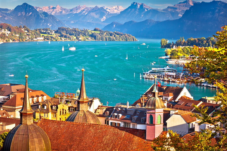 Switzerland: Check out Switzerland’s majestic Alpine mountain-scapes that testify the reality of what’s shown in movies.